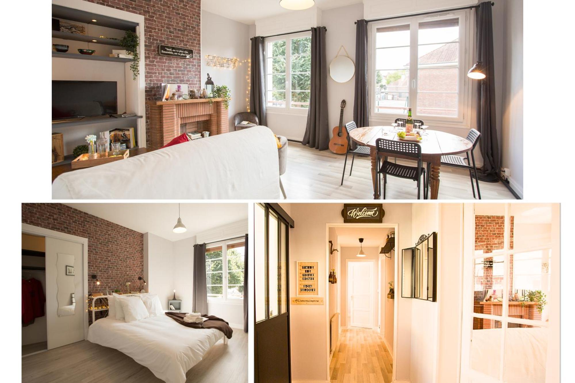 #Lindustriochampetre Free Parking, Bien Situe, Spacieux, Proche Clinique รูออง ภายนอก รูปภาพ